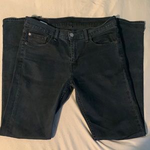 Mens Black Levi’s jeans 32/32